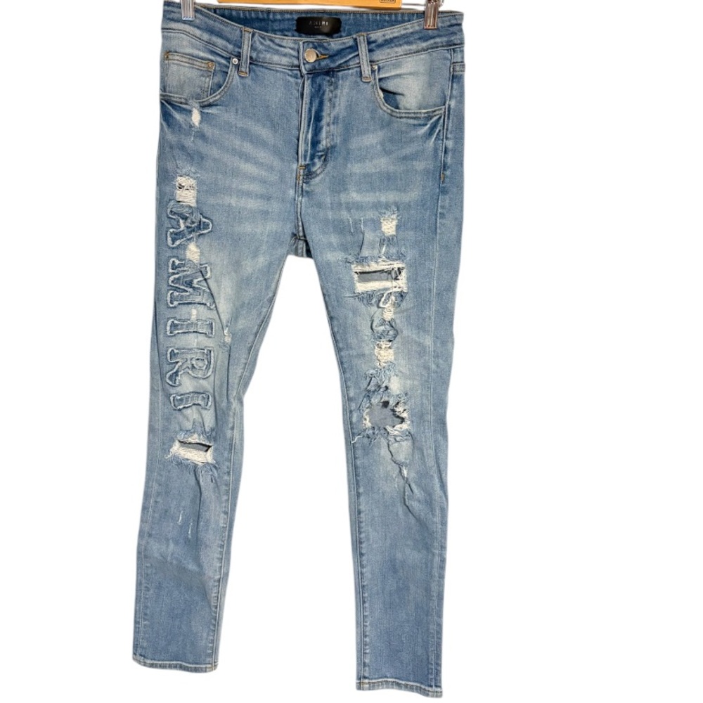 AMIRI Men Logo Applique Jean